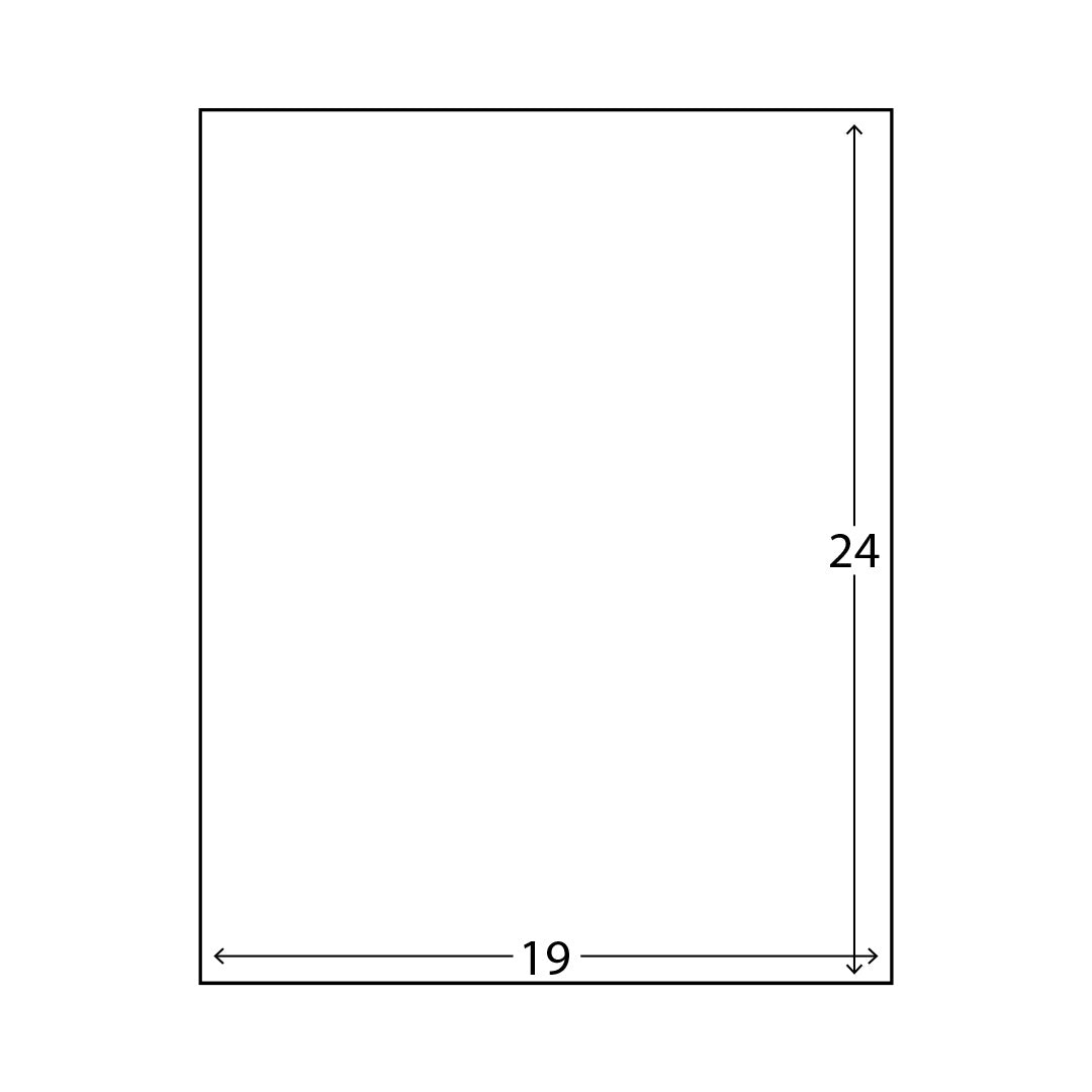 19" X 24" TerraBoard® Eco-friendly Recyclable Jumbo Flat Mailers - Case of 100