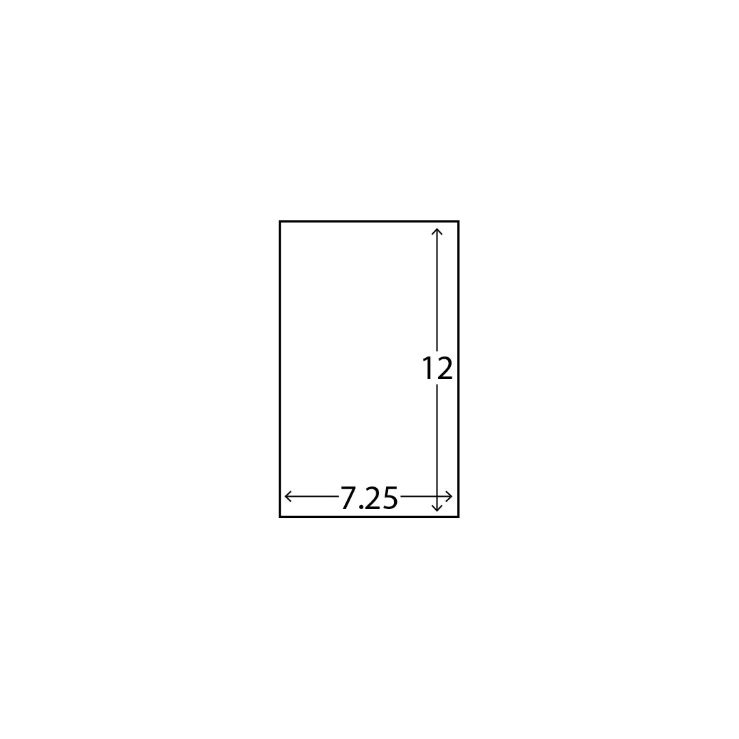 7.25" X 12" TerraBoard® Eco-friendly Recyclable Flat Mailers - Case of 250